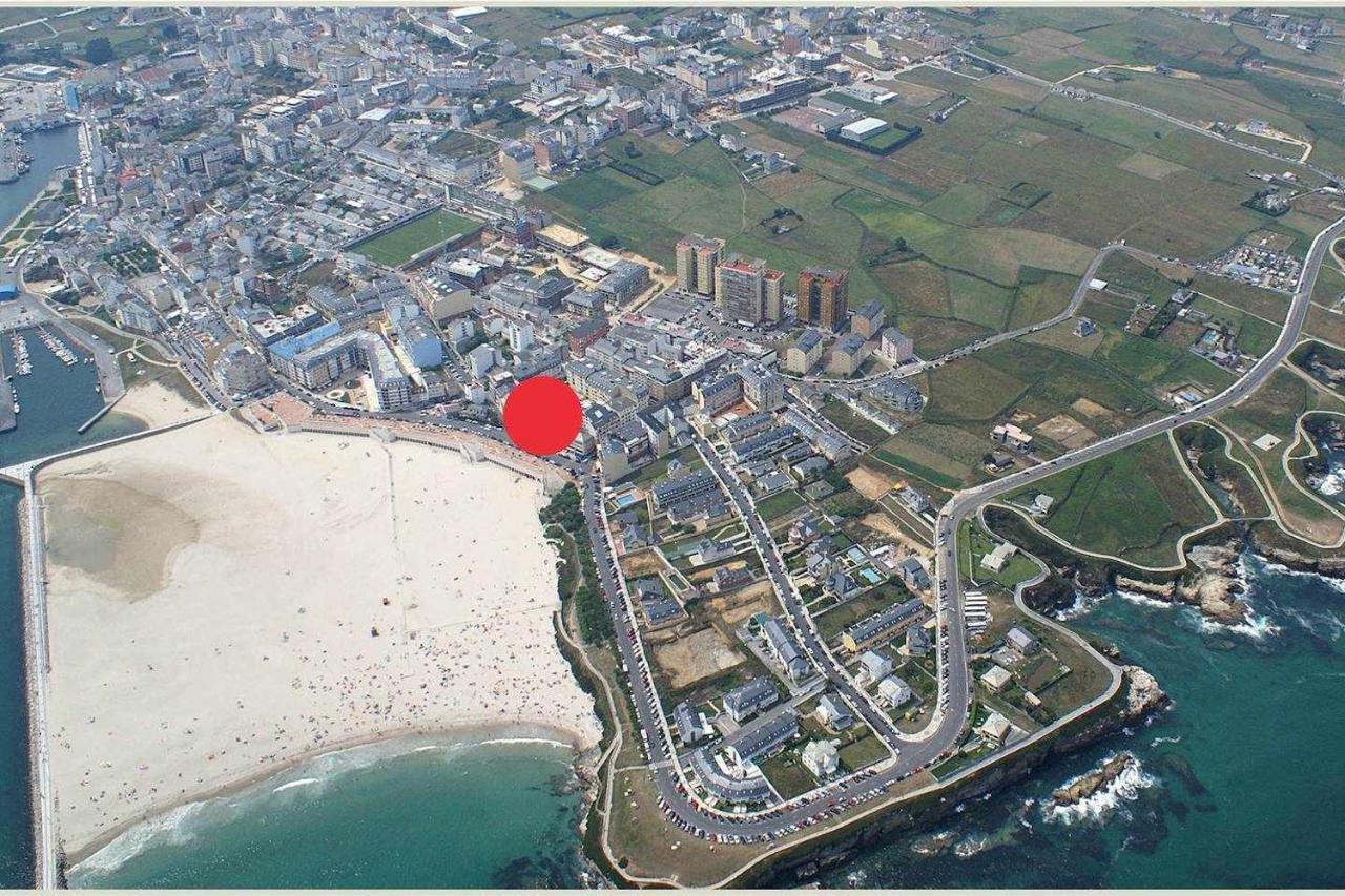 Vivienda En 1ª Linea De Playa Rapadoira Foz Apartment Ngoại thất bức ảnh